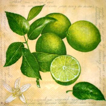 012 Lemons,  Oranges - 3-ply - Ambiente